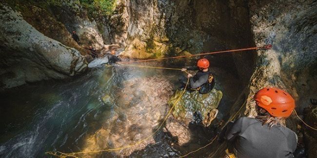 kanjoning u kanjonu Hrčavke, Rafting Centar Drina-Tara